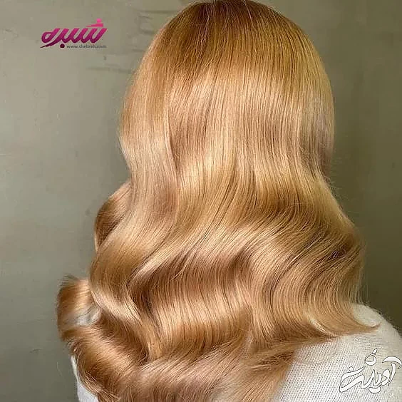 رنگ مو بلوند طلایی